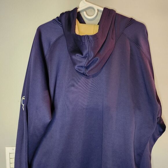 Men's Pitt Panthers Pullover Hoodie XL Navy - Picture 5 of 7